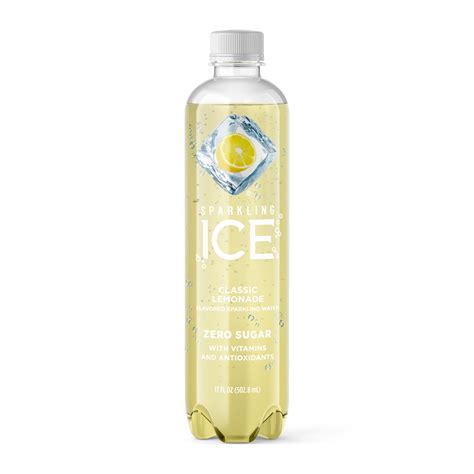 Sparkling Ice® Naturally Flavored Sparkling Water, Classic Lemonade 17 ...