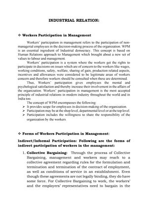 Meaning, objectives , principles and roles of Trade Unions - Industrial ...