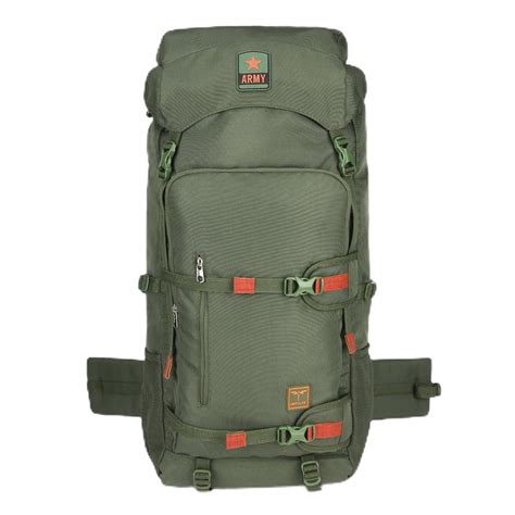 Buy Impulse 75L Army Green Rucksack Backpack with Detachable Secure ...