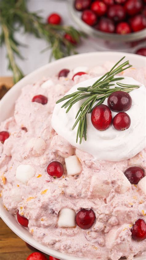 Quick and Easy Cranberry Fluff Salad Recipe