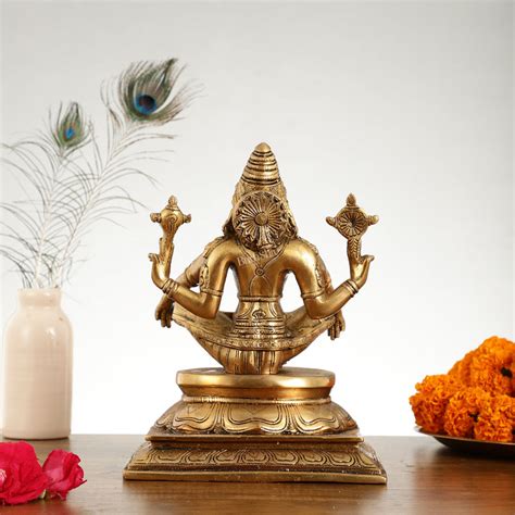 Brass Yog Narasimha Statue 11" – Budhshiv.com
