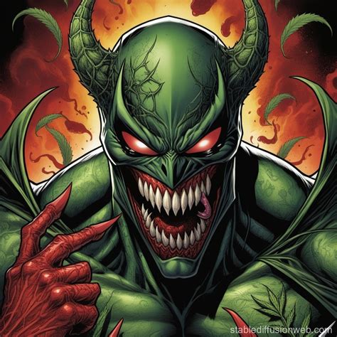 spawn 300 comic cover homage marijuana themed tyler kirkham style drawing graphic and detailed ...