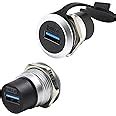 PENGLIN 2Pack RJ45 Panel Mount Coupler, Ethernet LAN Pass Through ...