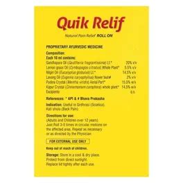 Leeford Quik Relif Roll On, 10 ml | Uses, Benefits, Price | Apollo Pharmacy