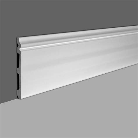 Vinyl Baseboard 7-3/4in High x 5/8in Proj | ZZ-RPS-4870 | Outwater ...