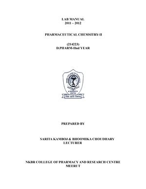 Biochemistry - ABC - MONAD UNIVERSITY, HAPUR LAB MANNUAL BIOCHEMISTRY ...