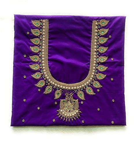Buy Radhika Aari work blouse | Aariwork blouse unstitched | Aari ...