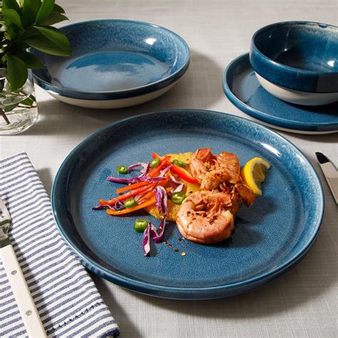 Sur La Table Kitchen Essentials Banquette 16 Piece Double Bowl Plates ...