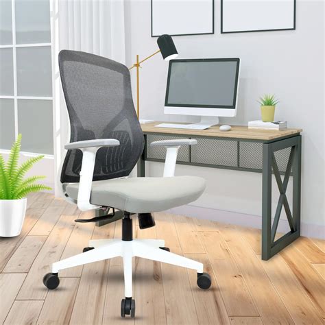 Make My Chairs® Sync Medium Back Office Chair with Adjustable Armrest ...