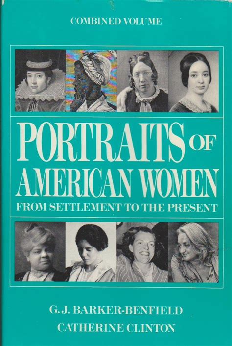 Buy Portraits of American Women: From Settlement to the Present ...