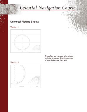Universal Plotting Sheet - Fill and Sign Printable Template Online