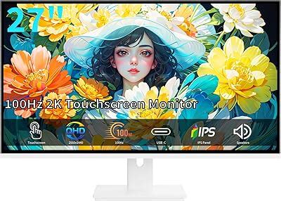 ZFTVNIE 27 Inch Touchscreen Monitor, 2K Gaming Monitor IPS India | Ubuy