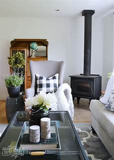Black Farmhouse Living Room by Our Guest Cottage Living Room Neutral Mix And Match Style Black Farmhouse Living Room