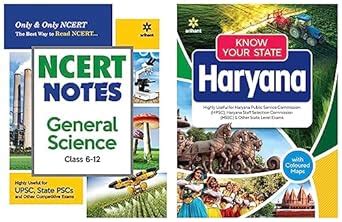 Buy Know Your State - Haryana & NCERT Notes General Science Class 6-12 ...