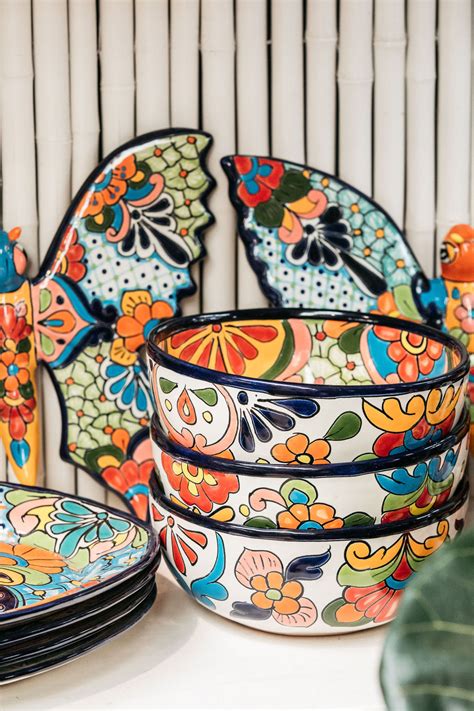 Talavera Pottery Mexican Talavera Pottery For Gardens And Patios