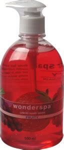 WONDERSPA Hand Wash 500 ML Floral Liquid Detergent Price in India - Buy ...