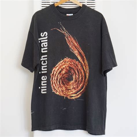 Vintage Nine Inch Nails "Further Down the Spiral" T-shirt | Black ...