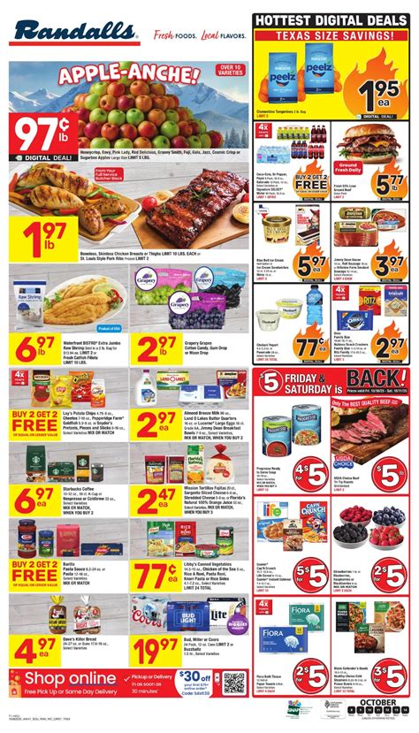 Randalls Weekly Ad Oct 8th - Oct 14th 2025 - Weekly Flyers