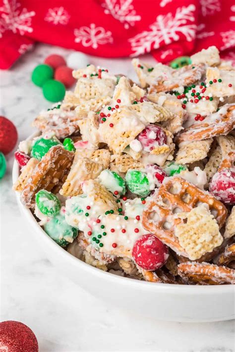 No-Bake Christmas Snack Mix: A Perfect Holiday Treat | 365 Days of Baking