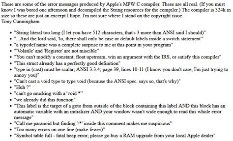 Image result for Compiler Error List