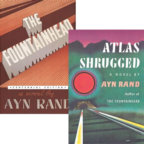Atlas Shrugged & The Fountainhead (Centennial Edition) [Atlas Shrugged & Fountainhead] by Ayn ...