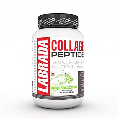 Labrada Marine Collagen Peptides - 300 g (Green Apple) - NutraC ...