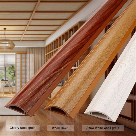 Cable Raceways - Floor Cord Protector Cable Shield Cord Cover PVC Floor ...