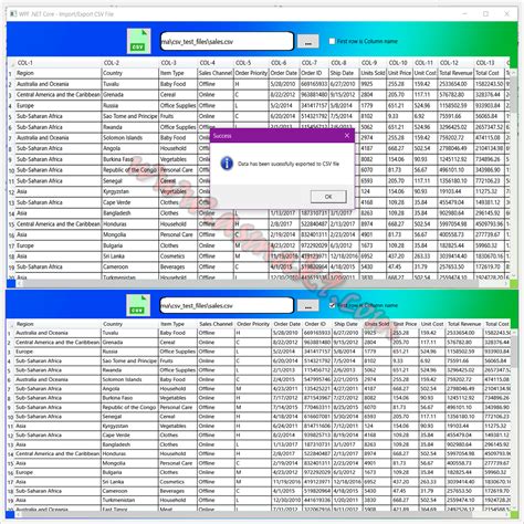 Image result for Save WPF DataGrid to CSV File