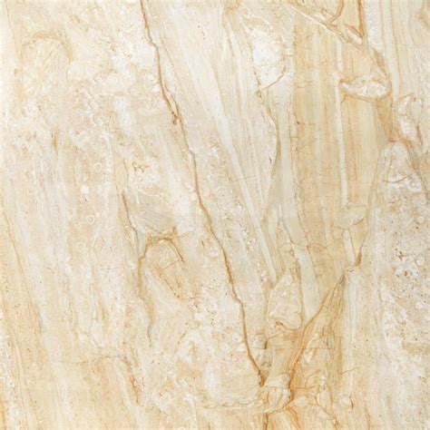 Flounce Beige Polished Porcelain Tile