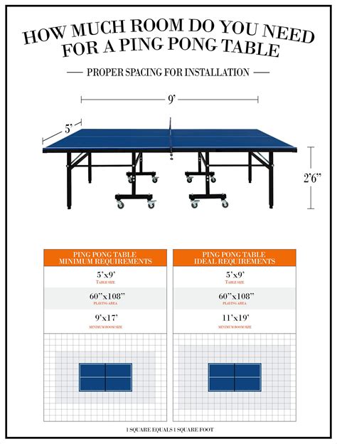 What Size Is A Normal Ping Pong Table at Hayley Eliza blog
