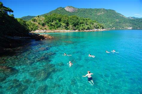 Schooner ride with Caipirinha drinks by the Blue Lagoon in Ilha Grande ...