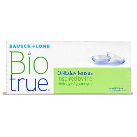 Buy Bausch & Lomb Biotrue ONEday Daily Disposable Contact Lens (-4.00 ...