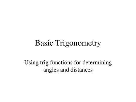 Image result for Basic Trigonometry Lessons