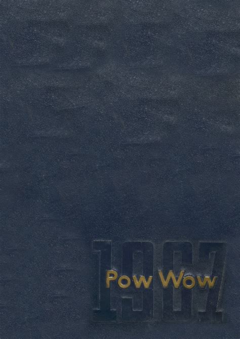 1967 yearbook from Mississinewa High School from Gas city, Indiana for sale