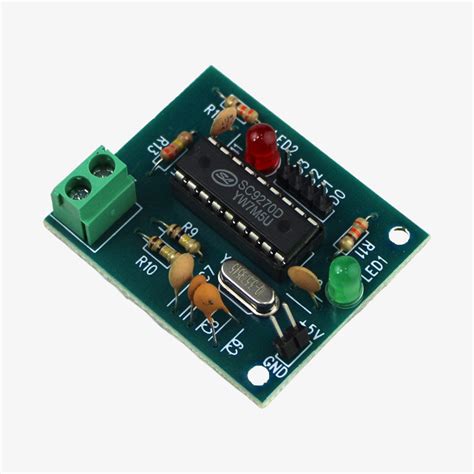 Buy DTMF Decoder Module with MT8870 Audio Receiver IC – QuartzComponents