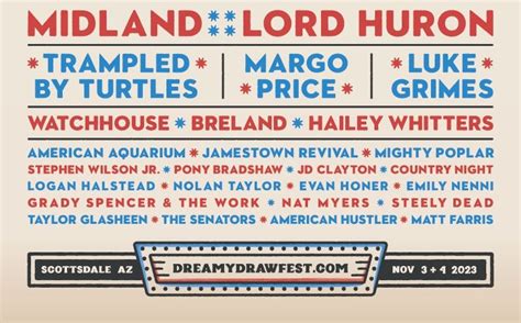 Midland, Luke Grimes and More to Perform at Inaugural Dreamy Draw Festival