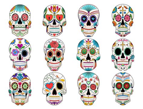 Candy Skull Printable