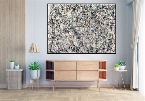 Jackson Pollock Lavender Mist