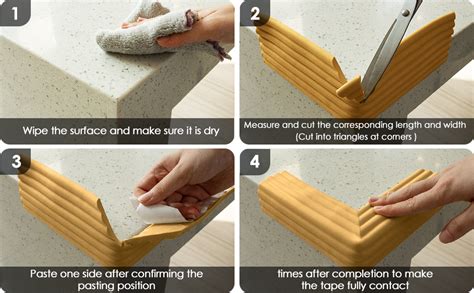 Buy YANCI® Table Protection Strip Edge Safety Protector, Extra Soft ...