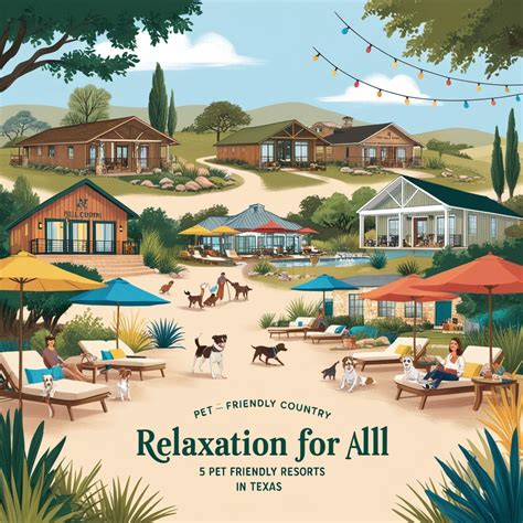5 Pet Friendly Resorts in Texas: Relaxation for All