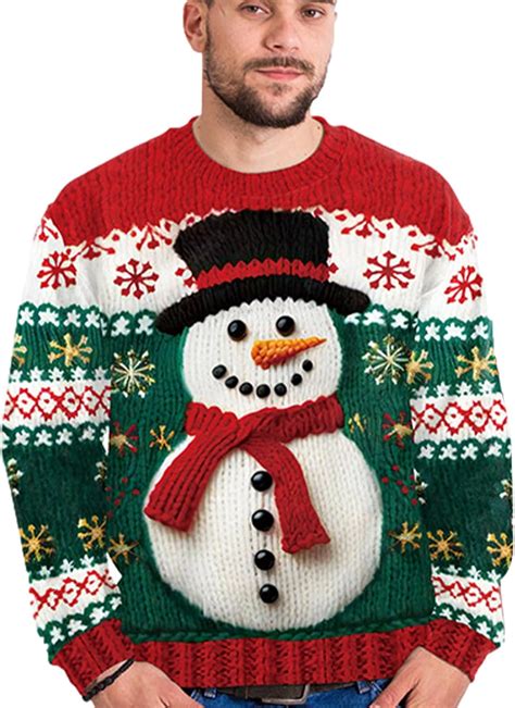 Jersey de Navidad divertido, suéter festivo suave, suéter de Navidad ...