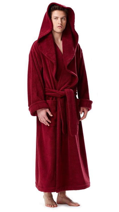 Mens Hooded House Robe at Daria Willis blog