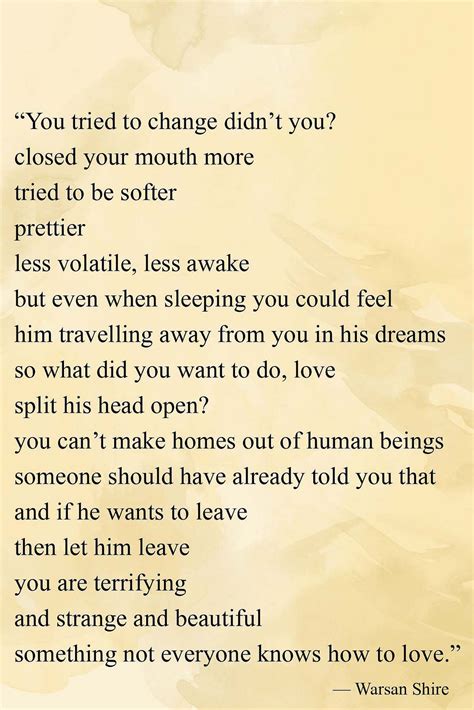 Warsan Shire Poems | 808solutions