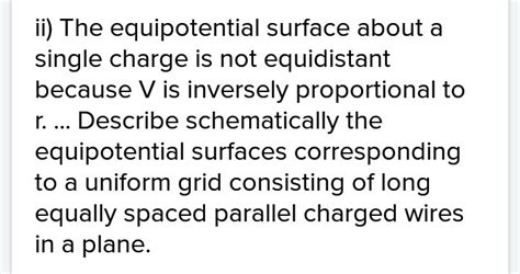 Define equipotential surface for point charge field aand two point ...