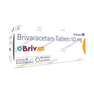 Briv 50 MG Tablet (10): Uses, Side Effects, Price & Dosage | PharmEasy