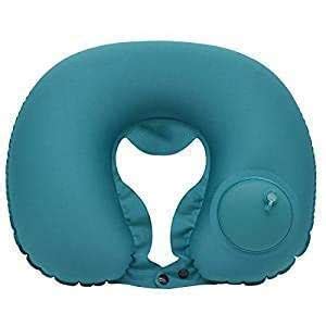 MSA Portable Push Type Automatic Inflatable U-Shaped Pillow Neck Rest ...