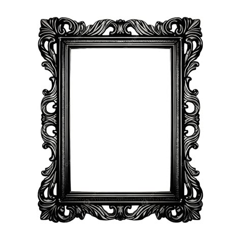 Black Picture Frame Clip Art, Frame, Picture, Black PNG Transparent ...