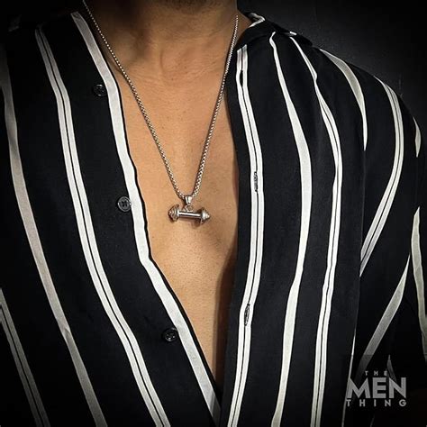 Buy Now Premium SS Pendant/ Necklace - DUMBBELL EQUATION - Pure ...