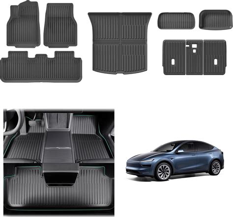 gafat Tesla model y juniper 2025 2026 floor mats + India | Ubuy