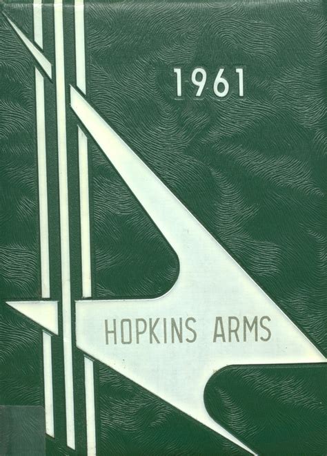 1961 yearbook from Hopkins Academy from Hadley, Massachusetts